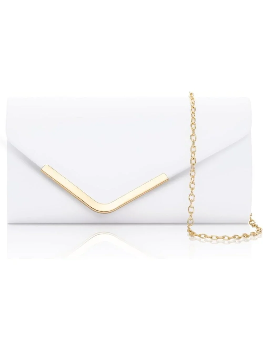 Shiny Sequin Clutch Purse for Women, Sparkly Evening Bag with Chain, Party Prom